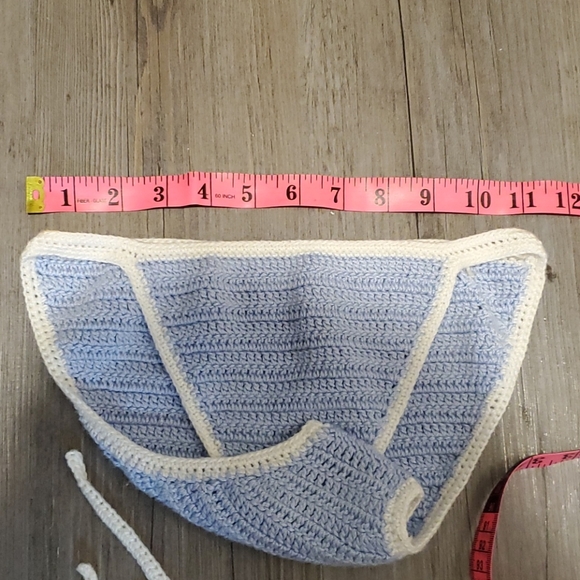 Peggy Bikini | Crochet Bikini | Light Blue… - Picture 5 of 6